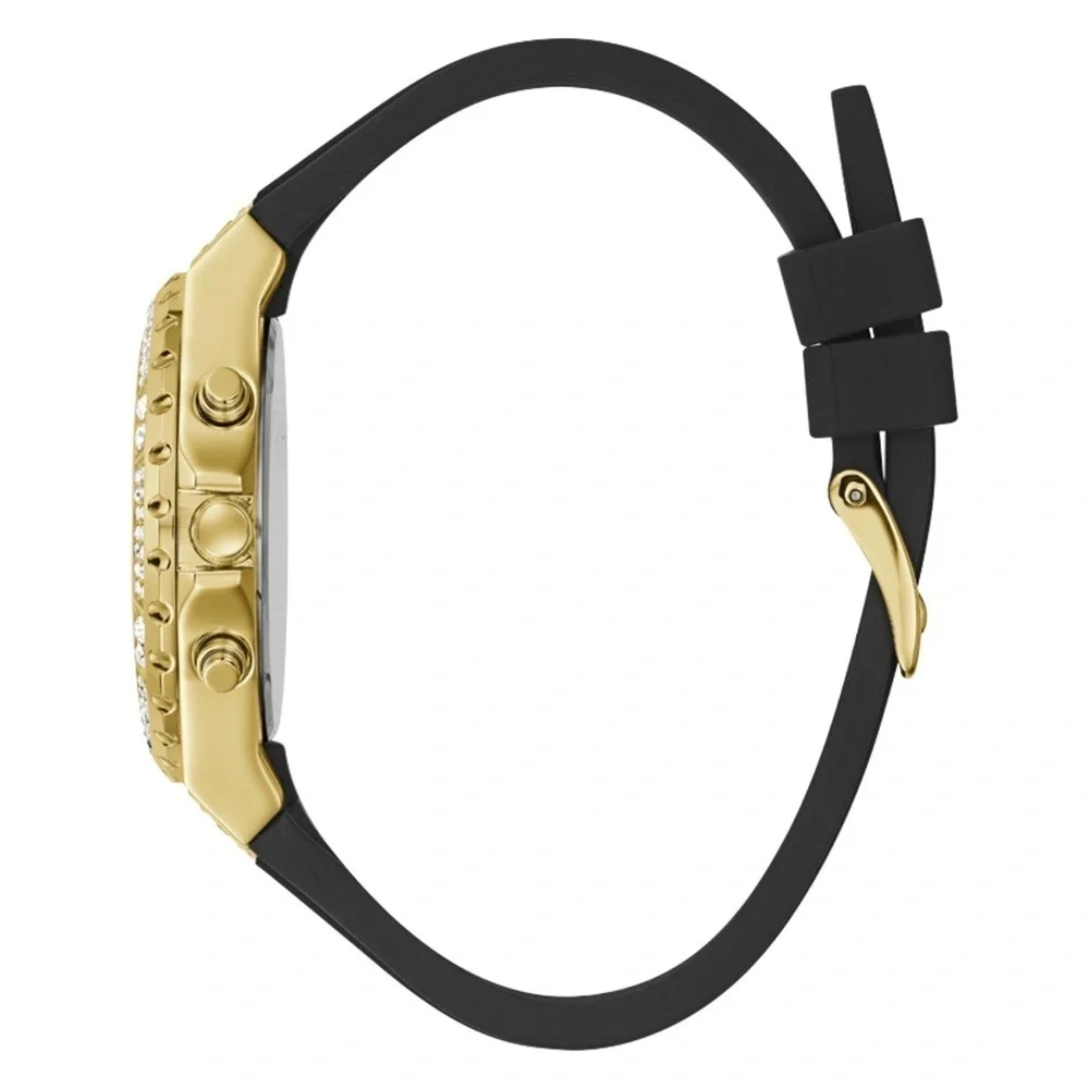 New GUESS 39.5mm Watch With Crystal by Swarovski